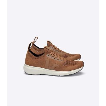 Women's Veja STYLE 2 V-KNIT VEJA X RICK OWENS Running Shoes Brown | SG 405BEX